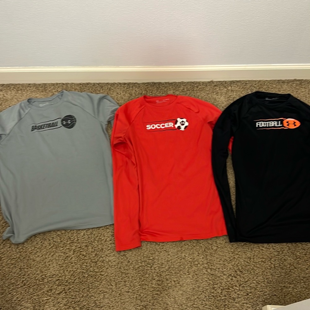 Youth XL dri fit sports shirts
